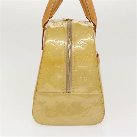 Louis Vuitton Silver Monogram Vernis Tompkins Square Bag